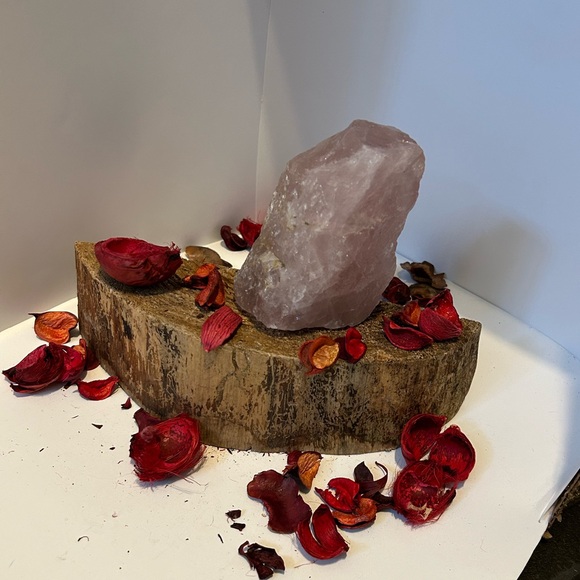 SOLD Rose Quartz Chunk - Picture 4 of 17